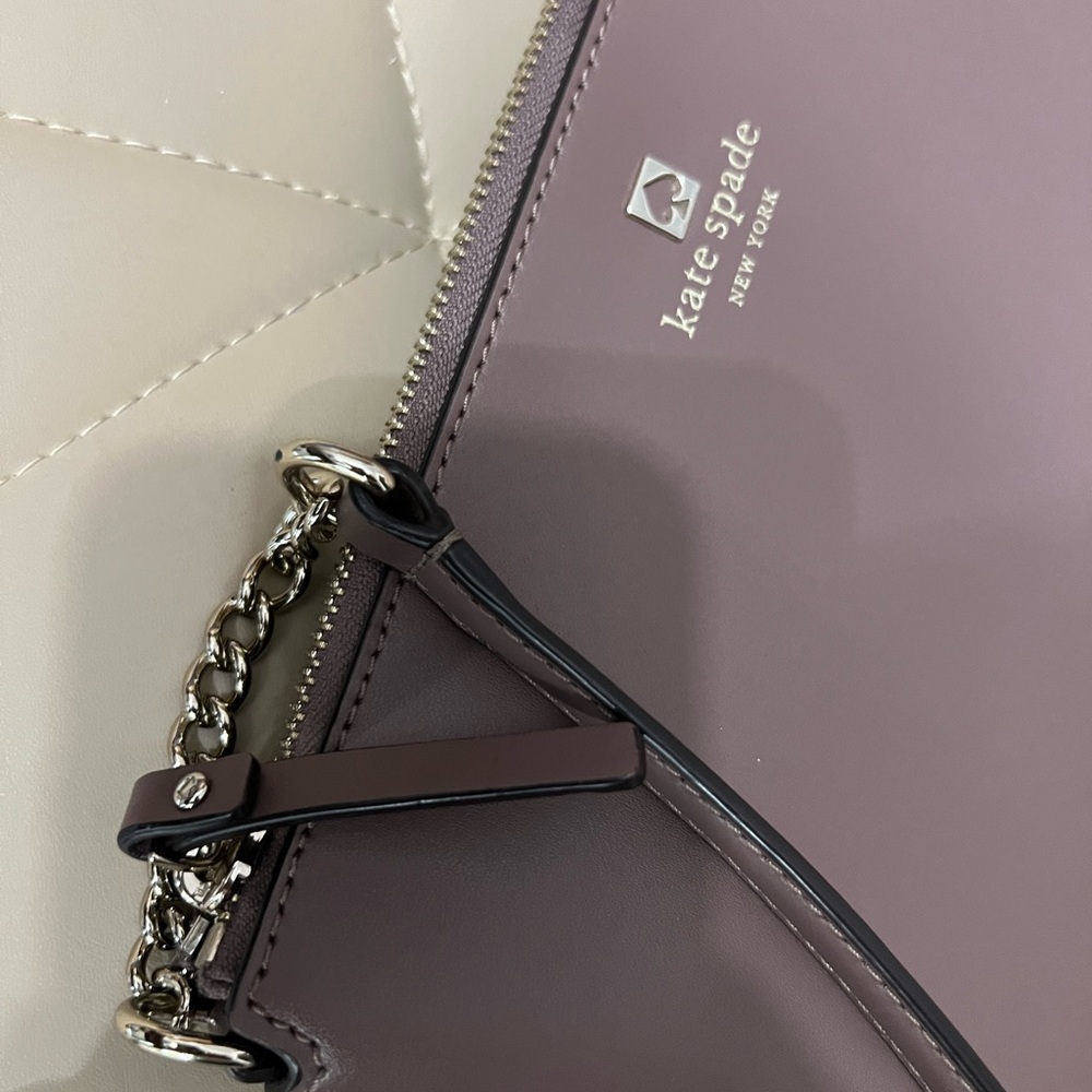 Kate Spade purse bag tote chain strap small leather - Picture 3 of 8